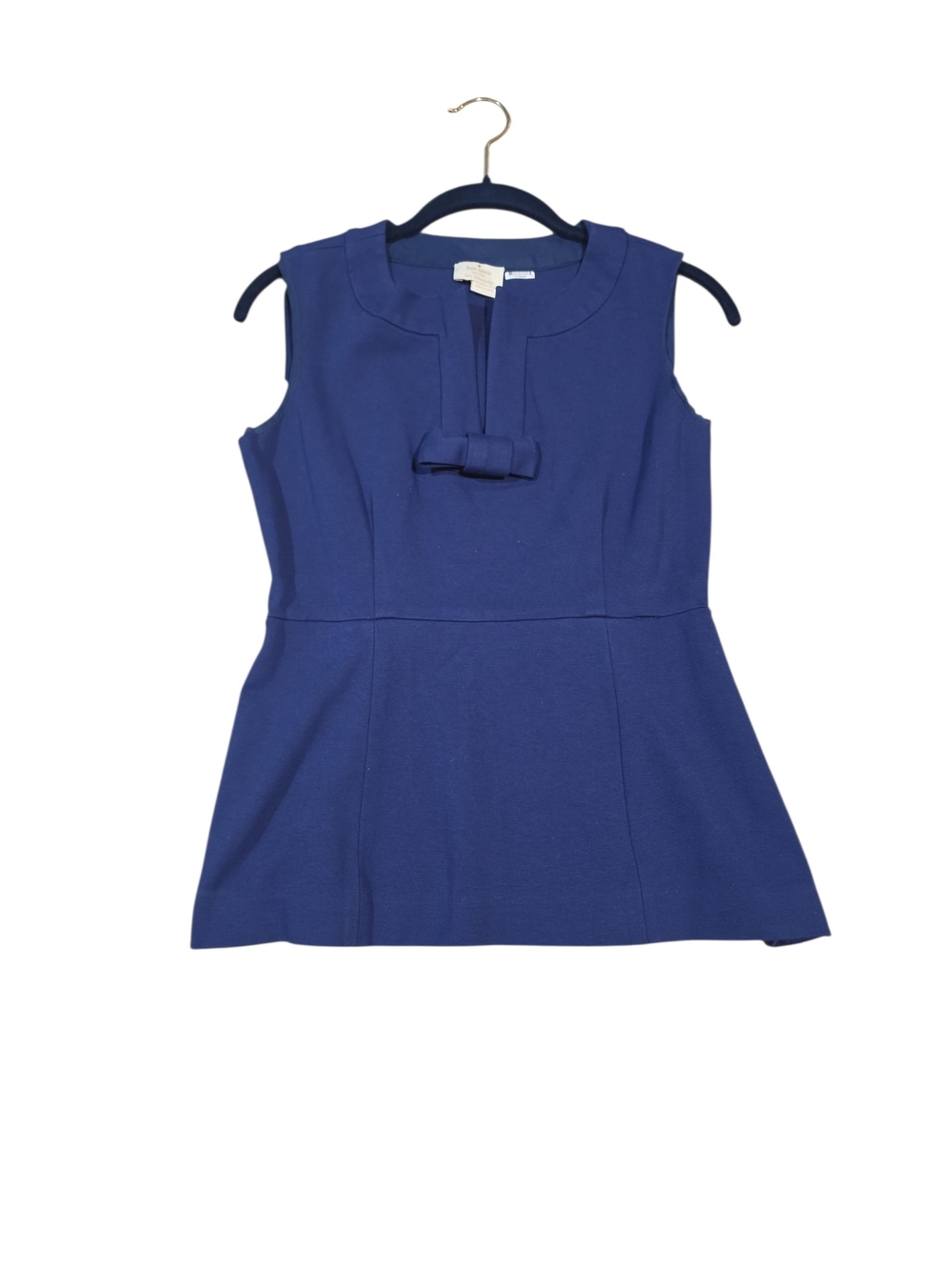 Kate Spade- Classic Navy Bow-Accent Kids Dress